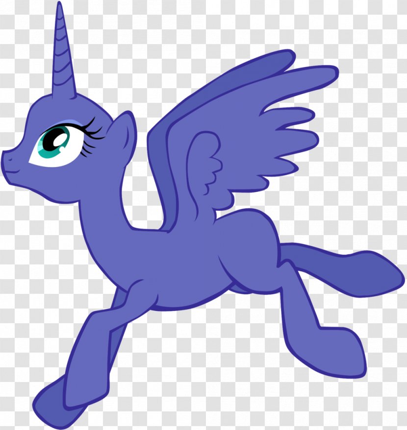 Pony Princess Luna Winged Unicorn DeviantArt - Mammal Transparent PNG