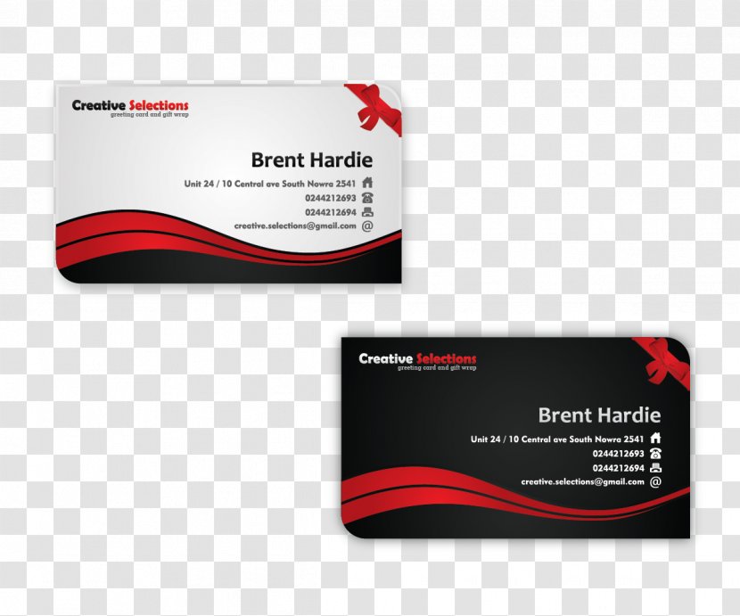 Brand Font - Business Card - Design Transparent PNG