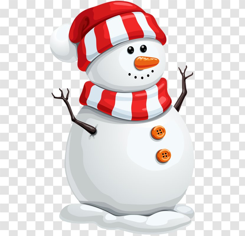 Santa Claus Christmas Decoration Snowman Clip Art - Card - Cute Transparent PNG