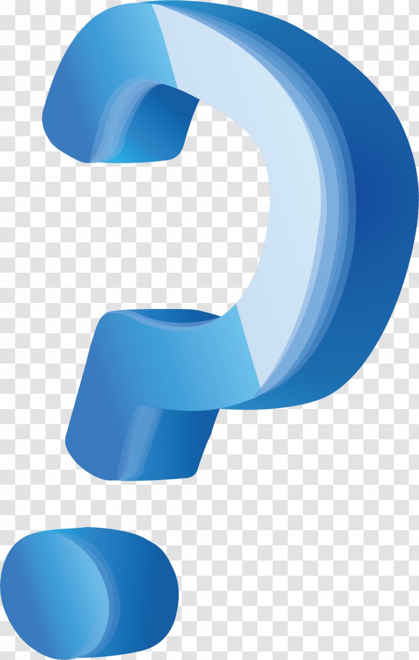Question Mark Icon - Symbol - Creative Stereoscopic Transparent PNG
