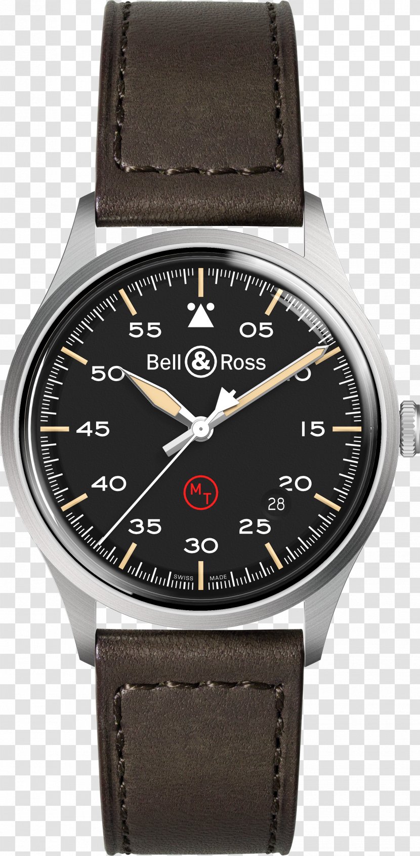 Bell & Ross Automatic Watch Baselworld Movement - Arabic Numerals Transparent PNG