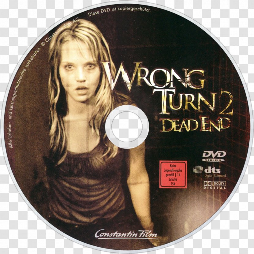 Wrong Turn 2: Dead End DVD YouTube Blu-ray Disc Film Series - Dvd Transparent PNG