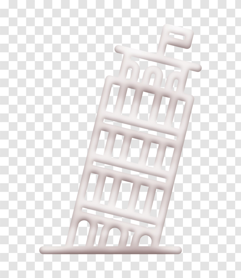 Monuments Icon Architecture And City Icon Leaning Tower Of Pisa Icon Transparent PNG