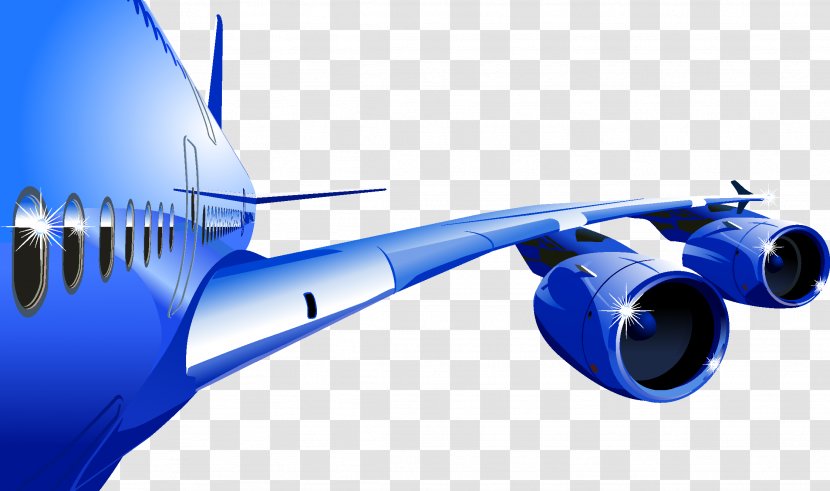 Airplane Aircraft Jet Engine Flying Wing - Aerospace Engineering Transparent PNG