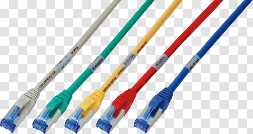 Network Cables Patch Cable Category 6 Electrical Twisted Pair - Computer Transparent PNG