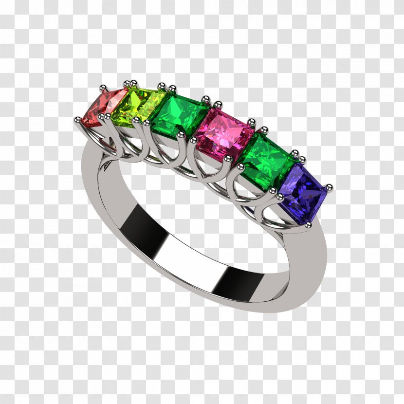 Ruby Ring Birthstone Gemstone Jewellery Transparent PNG