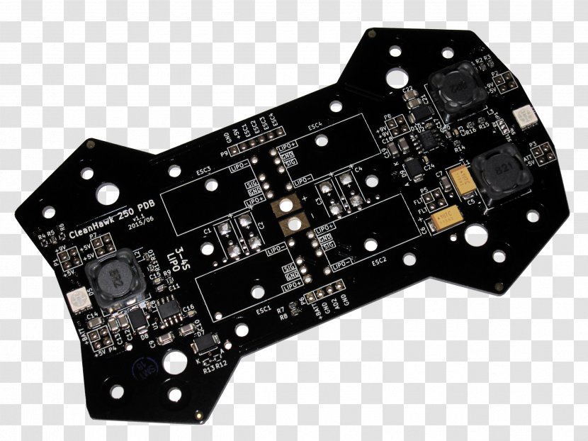 Microcontroller Yuneec International Typhoon H Distribution Board Unmanned Aerial Vehicle Electricity - Electrical Network Transparent PNG