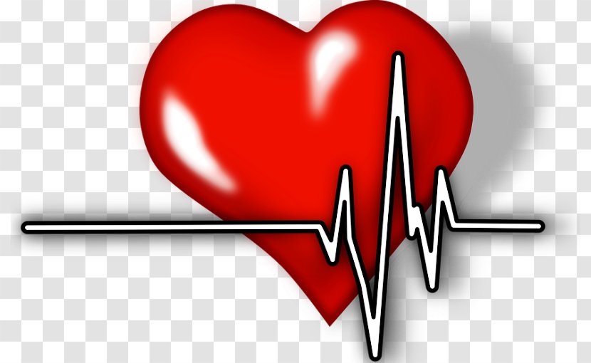 Heart Electrocardiography Health Disease Medicine - Pressure Stereoscopic Cartoon Transparent PNG