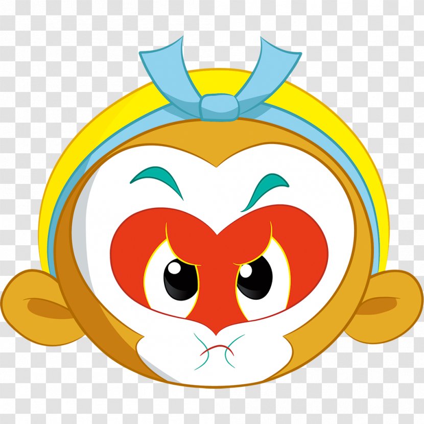 Sun Wukong ITunes Apple App Store Monkey - Cartoon - Anamation Stamp Transparent PNG