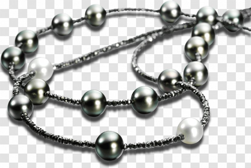 Pearl Necklace Bracelet Bead Jewellery - Body Transparent PNG