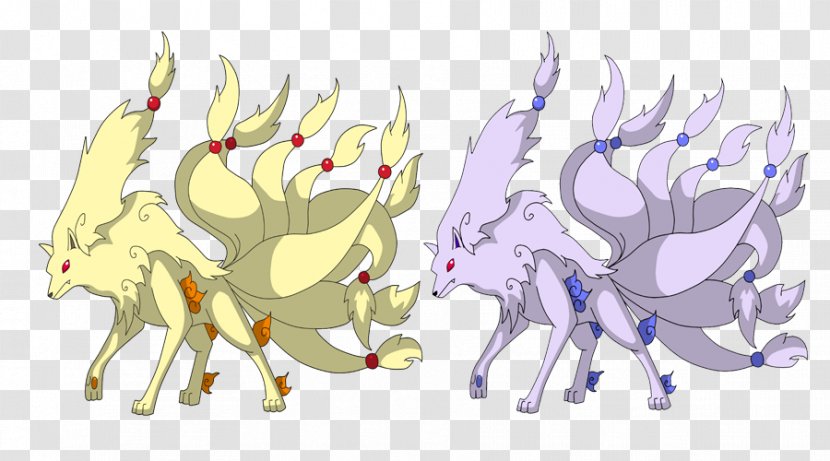 Pony Ninetales Pokémon Black 2 And White Arceus - Heart - Flower Transparent PNG