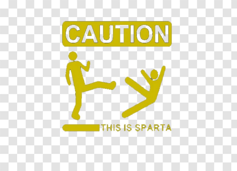 Logo Sparta Brand Clip Art - Happiness - This Is Caution Transparent PNG