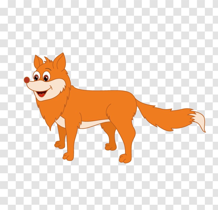 Cartoon Drawing Illustration - Fox - Cute Transparent PNG