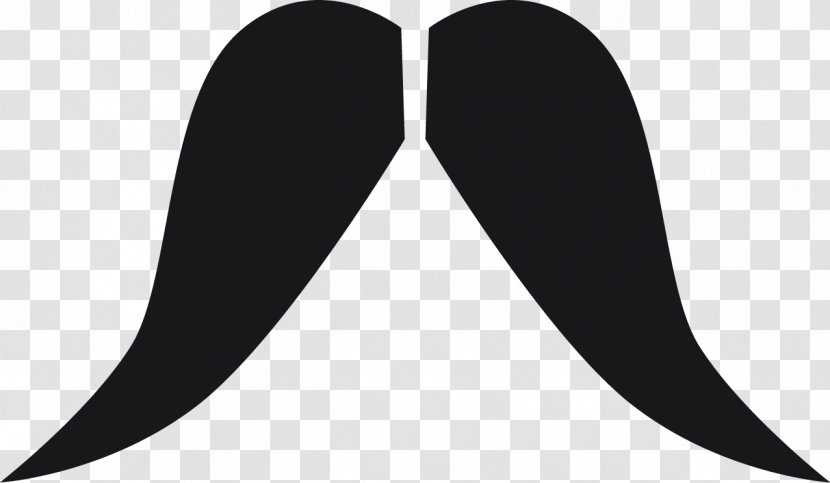 Movember Moustache Beard Clip Art - Black And White - Mustach Transparent PNG