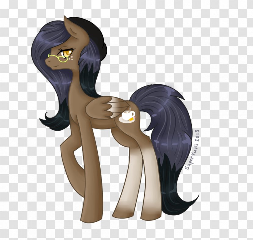 Pony Horse Figurine Cartoon Character - Q Version Of The Lovely Owl Transparent PNG