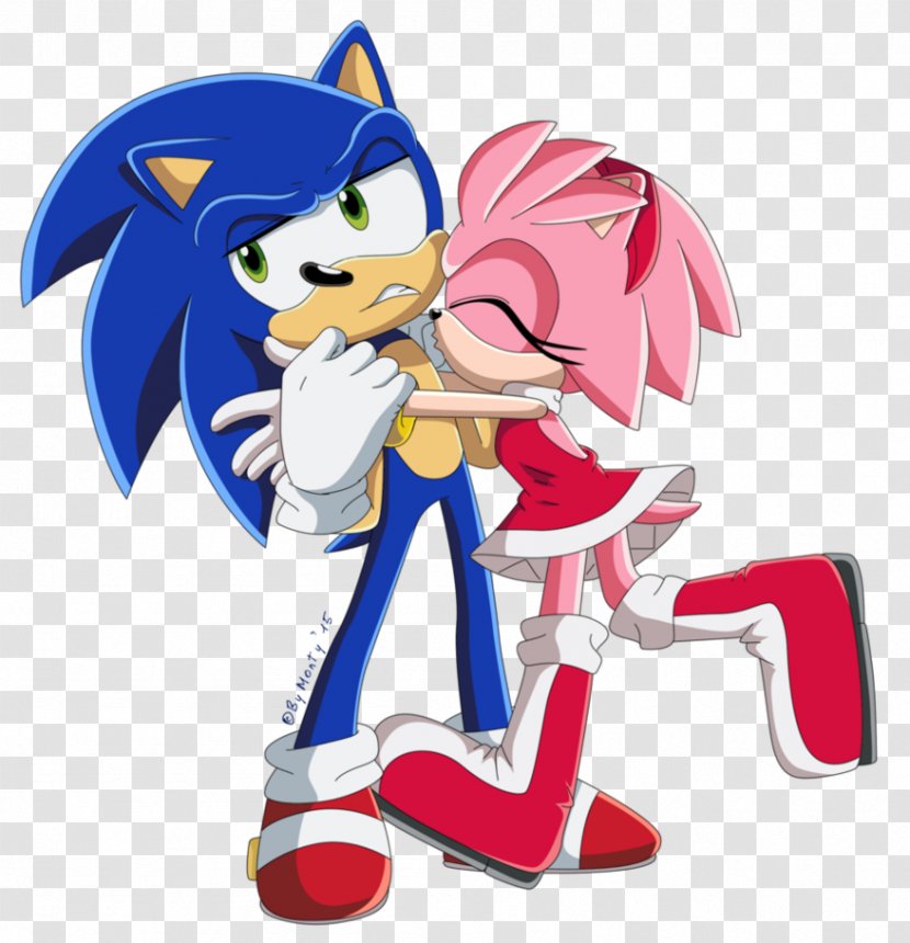 Amy Rose Sonic The Hedgehog Fan Art Knuckles Echidna DeviantArt - Cartoon Transparent PNG