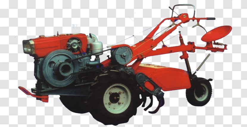Tractor Icon - Harvester - Red Transparent PNG