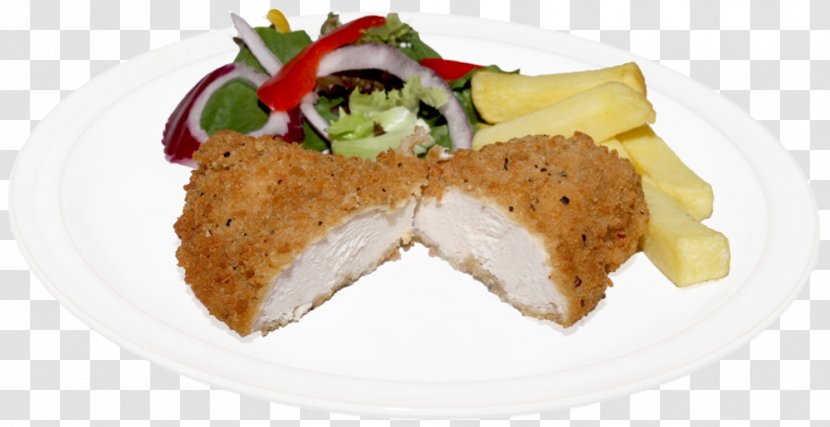 Breaded Cutlet Chicken Fingers Nugget Hamburger Fillet - Recipe Transparent PNG
