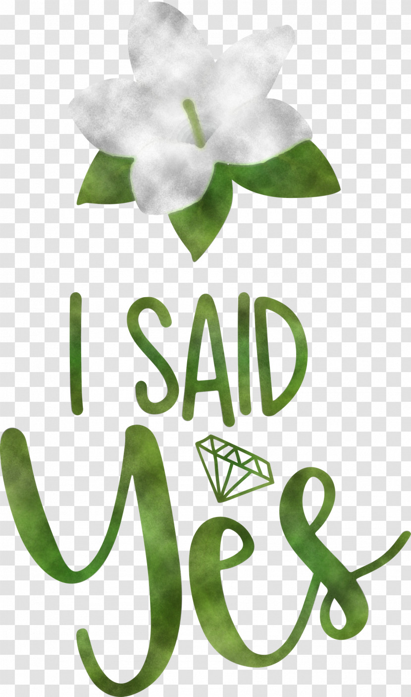 I Said Yes She Said Yes Wedding Transparent PNG