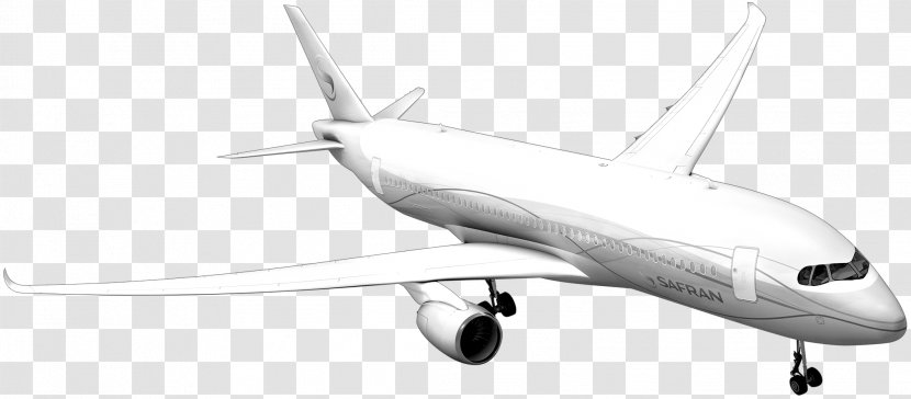Aircraft Airplane Air Travel Airbus Flight - Mode Of Transport - High-tech Transparent PNG