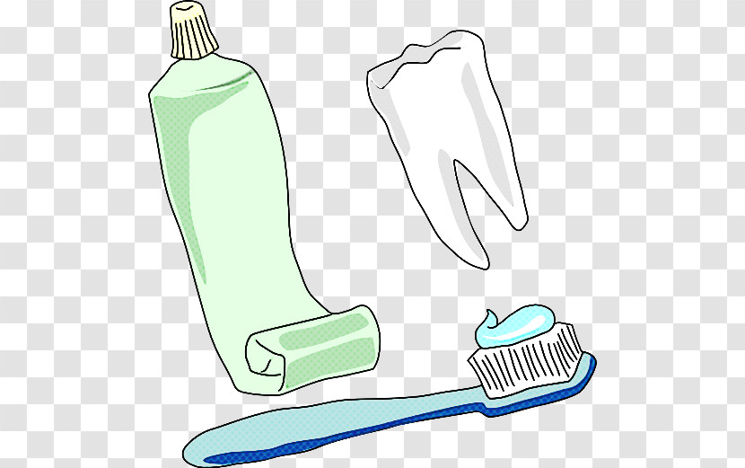 Shoe Toothbrush Line Art Tooth Slipper Transparent PNG