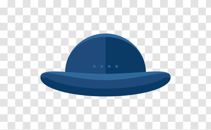 Hat Font - Blue Transparent PNG