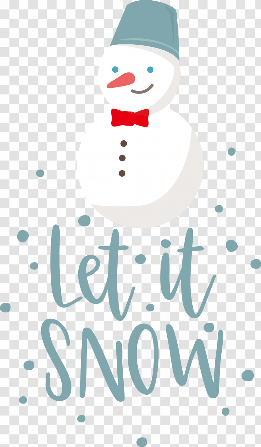 Let It Snow Snow Snowflake Transparent PNG