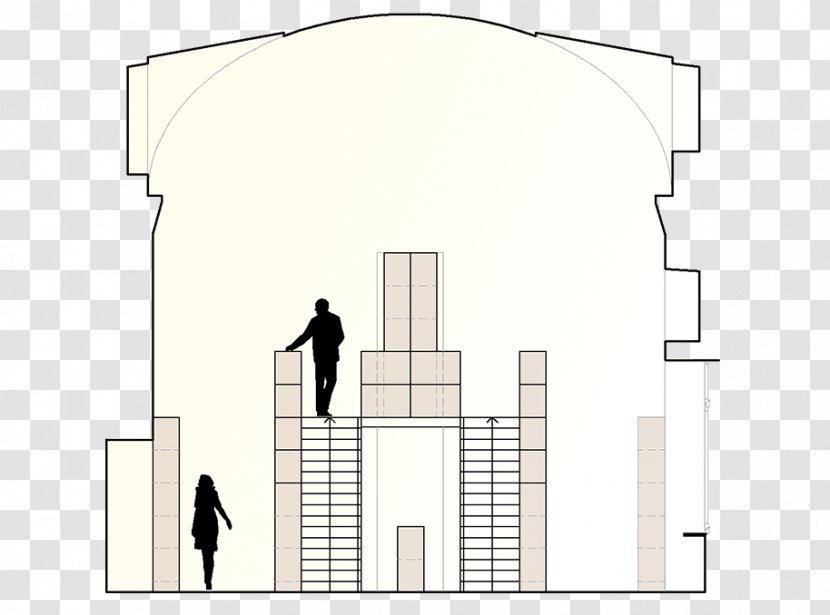 Architecture Facade Cartoon - Arch - House Transparent PNG