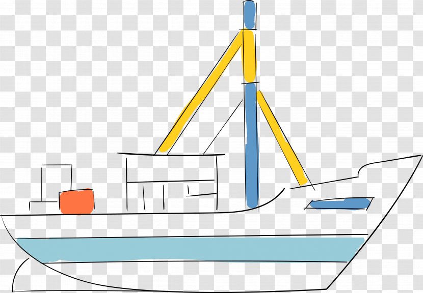 Sail Animation Ship - Diagram - Cartoon Vector Transparent PNG