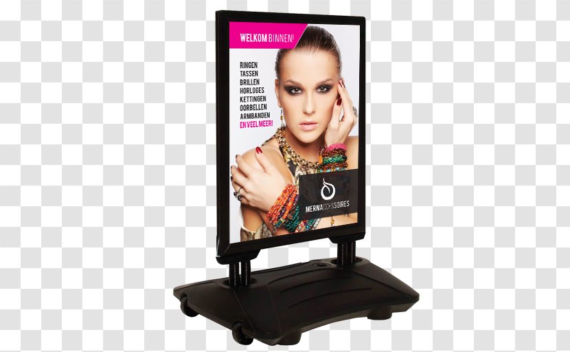 Sandwich Board Advertising Poster Sidewalk Billboard - Display Device - Web Hosting Flyer Transparent PNG