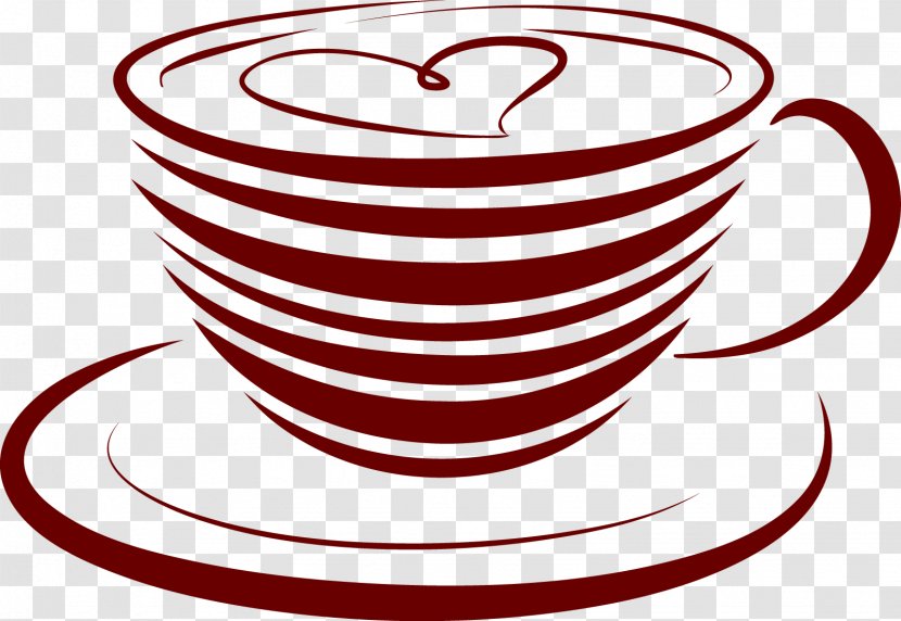 Coffee Cup Euclidean Vector Label - Material Transparent PNG