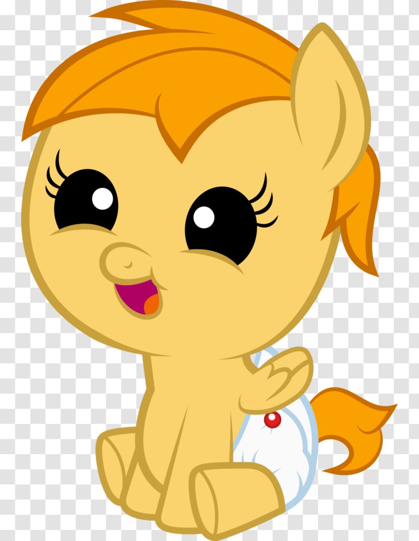 My Little Pony Rainbow Dash Applejack Infant - Head - Ruby Transparent PNG