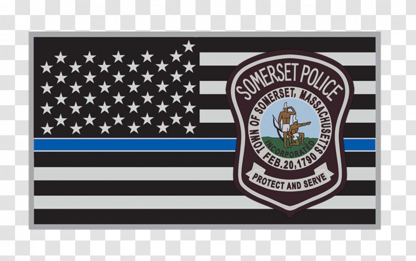Flag Of The United States Decal Thin Blue Line Sticker Transparent PNG