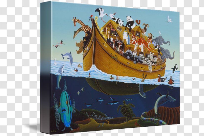 Art Canvas Print Painting Printing - Tote Bag - Noah's Ark Transparent PNG
