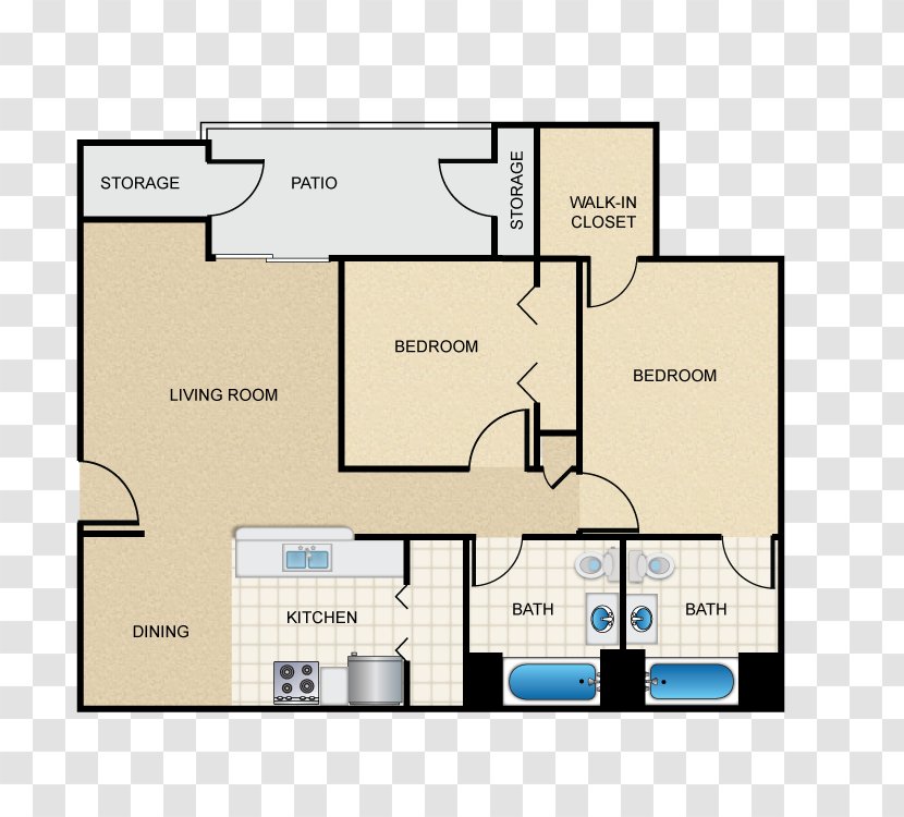 Crossing At River Lake Apartment Floor Plan Riverlake Community Association Renting - Area - Rivers And Lakes Transparent PNG