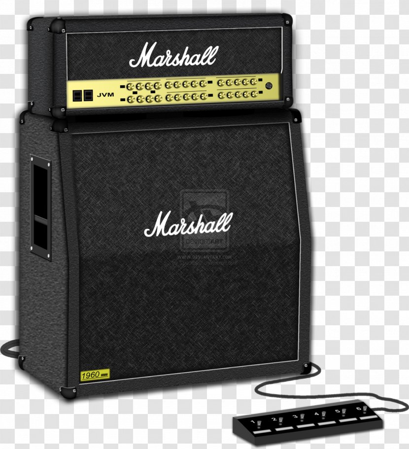 Guitar Amplifier Marshall Amplification Speaker JCM800 JTM45 - Effects Processors Pedals - Bass Volume Transparent PNG