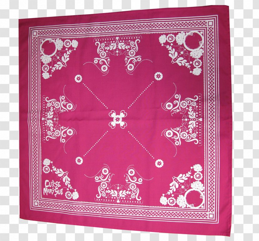 Visual Arts Picture Frames Pattern - Pink - Bandanna Transparent PNG