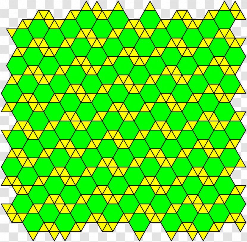 Truncated Trihexagonal Tiling Tessellation Uniform Geometry - Green - Plane Transparent PNG