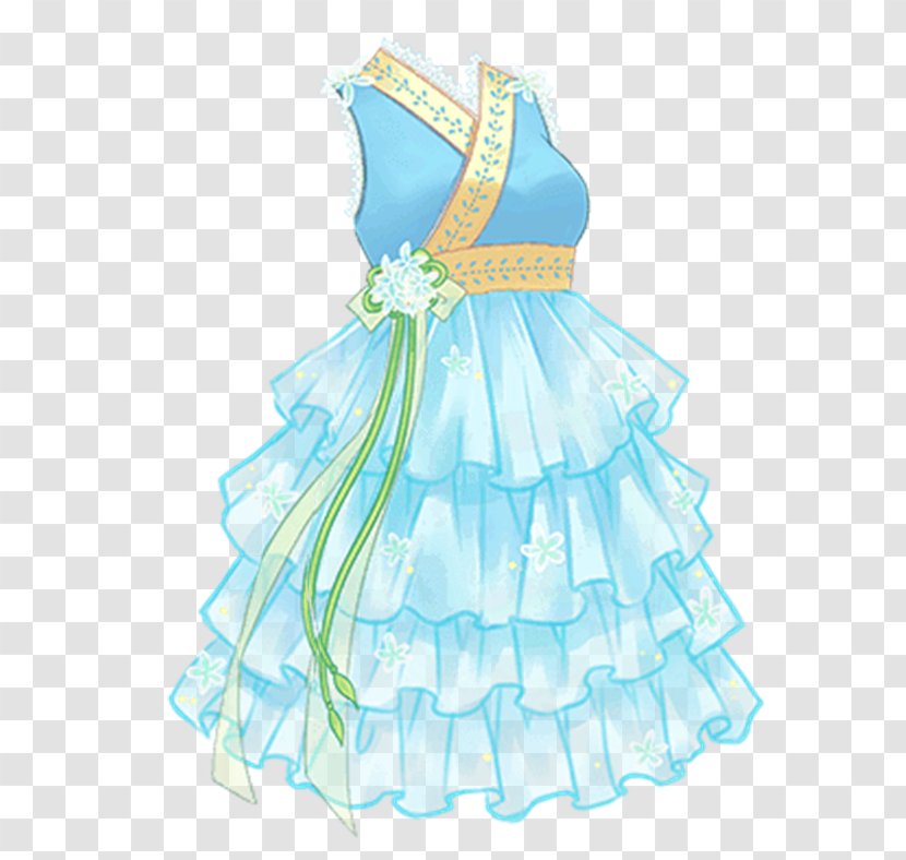 Party Dress Clothing Drawing Ball Gown - Cartoon Transparent PNG