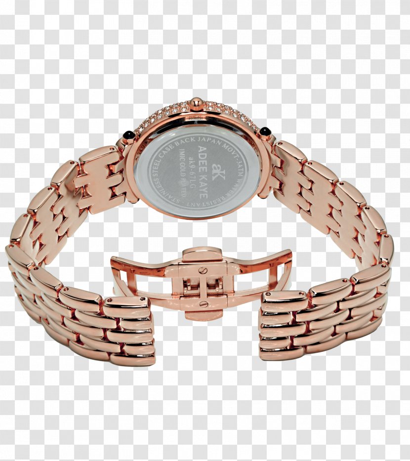 Watch Strap Bracelet - Platinum Transparent PNG