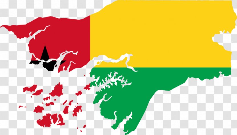 Flag Of Guinea-Bissau - Guinea - Under Vector Transparent PNG