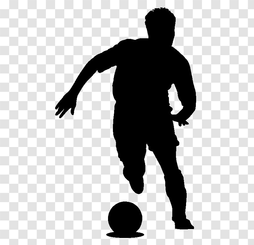 Football Player Sticker Sport - Vinyl Group - Playing Soccer Silhouette Figures Material Transparent PNG