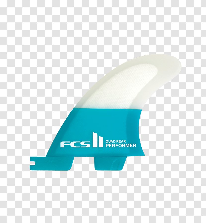 FCS Surfboard Fins Surfing - Aqua Transparent PNG