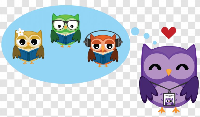 Reading Information .com .info - Info - School Owl Transparent PNG