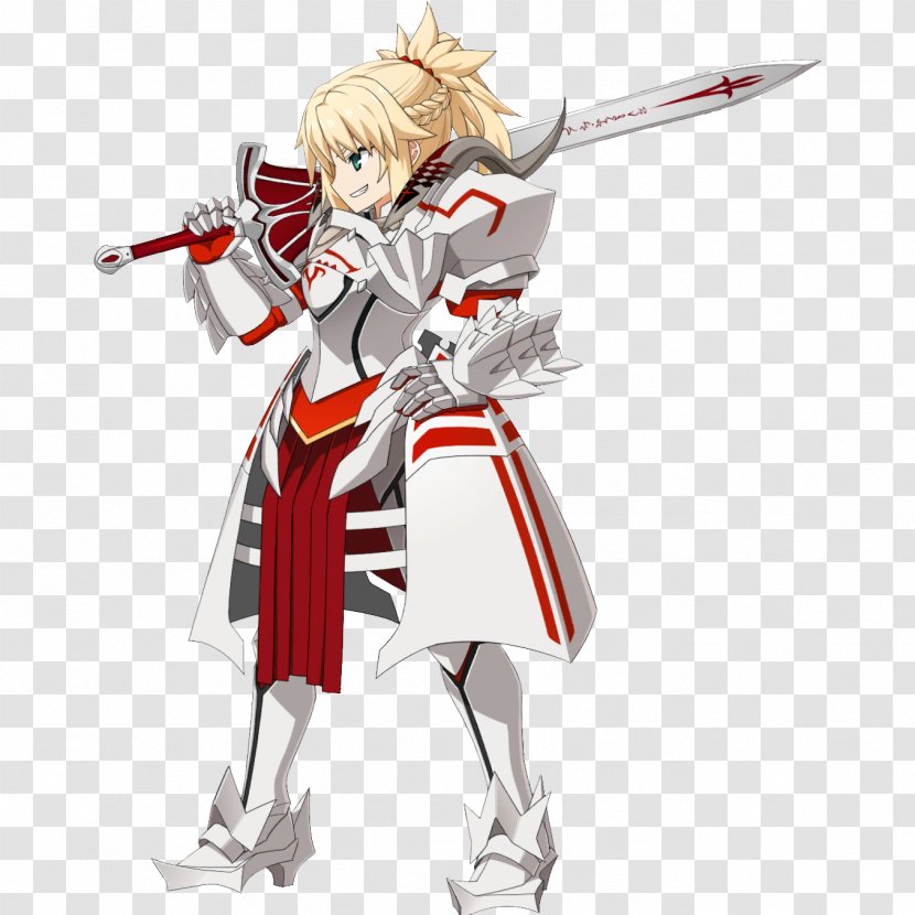 Fate/Grand Order Mordred Saber Merlijn Fate/stay Night - Watercolor - Silhouette Transparent PNG