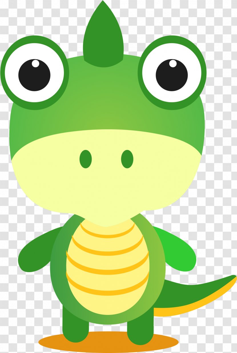 Green Cartoon Frog True Transparent PNG