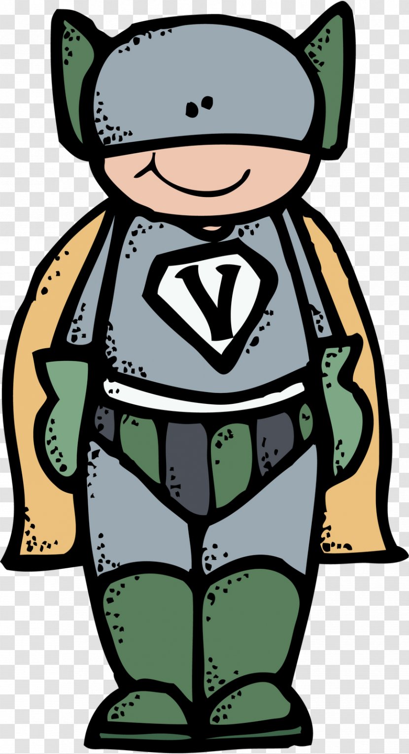 Clark Kent Superhero Illustration - Cartoon - Melonheadz Boys Cliparts Transparent PNG