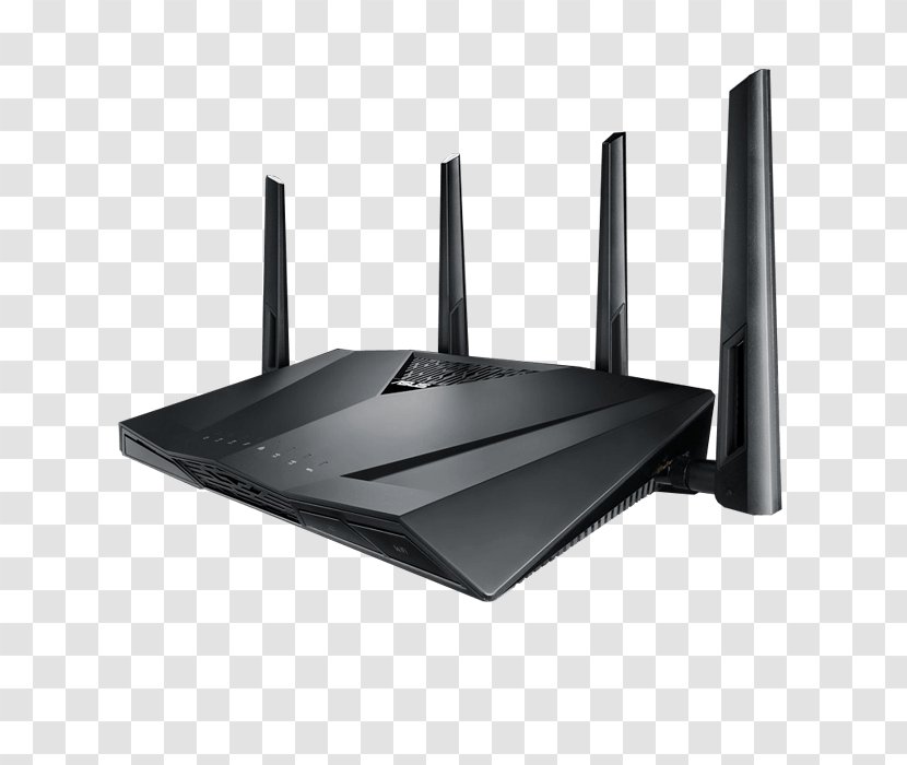 Wireless-AC3100 Dual Band Gigabit Router RT-AC88U ASUS RT-AC3100 RT-AC5300 Wireless - Technology - Ethernet Transparent PNG