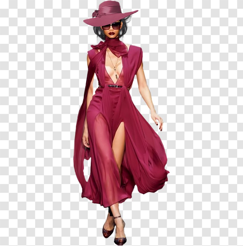 Woman Hat Female Costume Outerwear - Design Transparent PNG