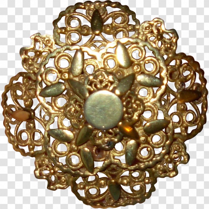 Brooch Gold 01504 Gemstone Jewelry Design Transparent PNG